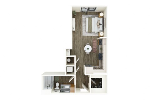 A white bathroom with a mirror and a sink.